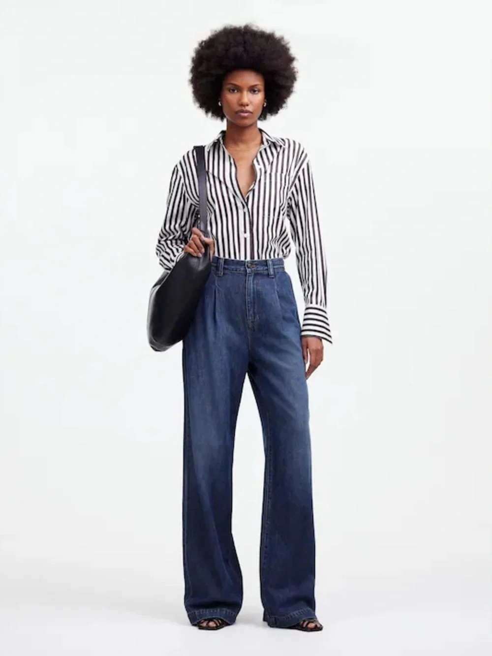Madewell The Harlow Wide-Leg Jean: Airy Denim Edition - Picture 1 of 8
